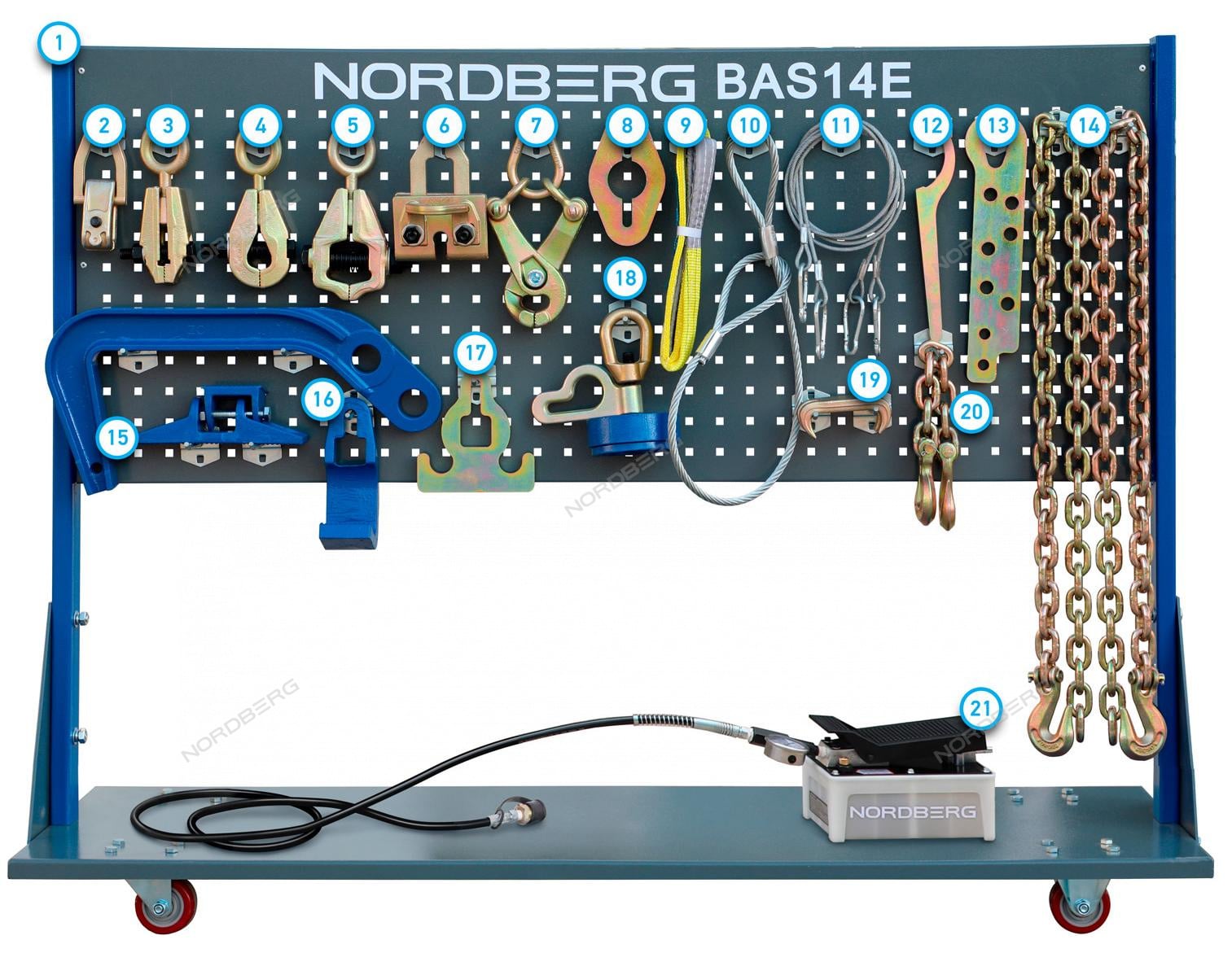 NORDBERG BAS14E packing